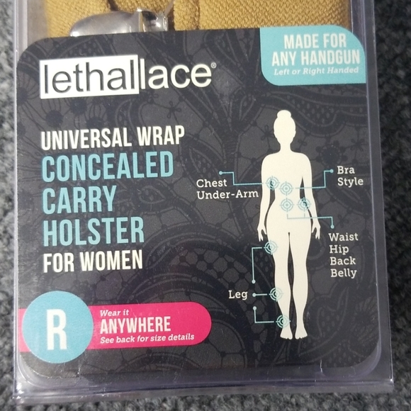 LETHAL LACE Universal Concealed Carry Wrap - Picture 2 of 5